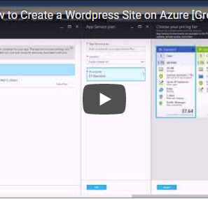 Video Tutorial: How to Create a WordPress Site on Azure