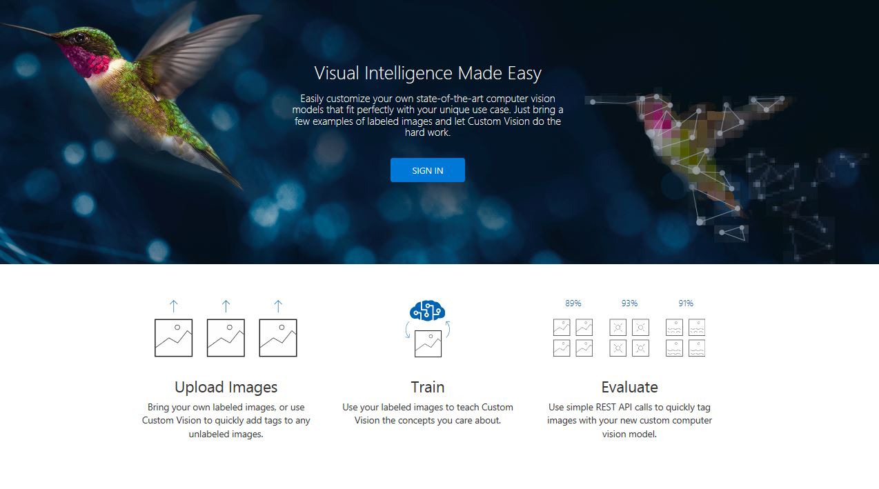 Use Custom Vision AI to recognize brands