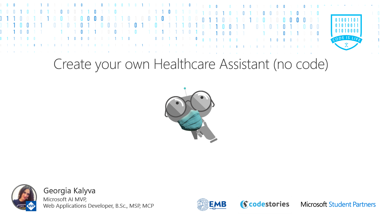 Create your own Healthcare Digital Assistant without code [Video]